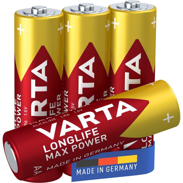 Varta -4706/4B - Einwegbatterie - AA - Alkali - 1,5 V - 4 Stück(e) - Rot - Gelb