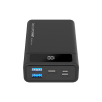 RealPower PB-20k PD - 20000 mAh - 18 W - Schwarz