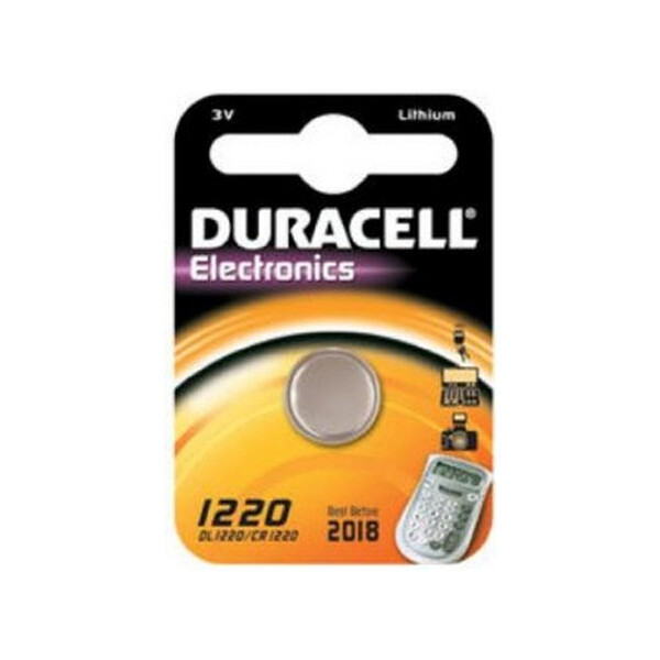 Duracell Batterie Knopfzelle CR1220/DL1220 Li 35 mAh 3V