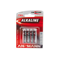 Ansmann 5015553 - Einwegbatterie - Alkali - 1,5 V - 4 Stück(e) - Mehrfarben - 10,5 mm