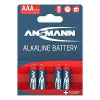 Ansmann 5015553 - Einwegbatterie - Alkali - 1,5 V - 4 Stück(e) - Mehrfarben - 10,5 mm