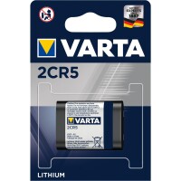 Varta 2CR5 - Einwegbatterie - Lithium - 6 V - 1 Stück(e) - 1600 mAh - Silber