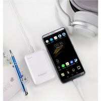 Intenso XS10000 - 10000 mAh - Lithium Polymer (LiPo) - Weiß