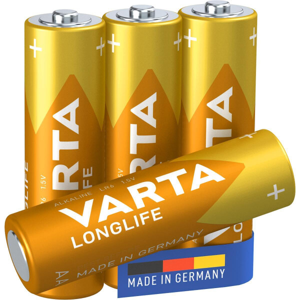 Varta 1x4 LR 6 - Einwegbatterie - AA - Alkali - 1,5 V - 4 Stück(e) - 2600 mAh