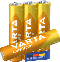 Varta 1x4 LR 03 - Einwegbatterie - AAA - Alkali - 1,5 V - 4 Stück(e) - 1200 mAh