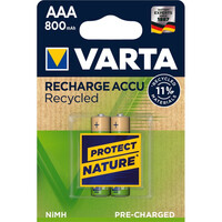 Varta 56813 101 402 - Wiederaufladbarer Akku - AAA - Nickel-Metallhydrid (NiMH) - 1,2 V - 2 Stück(e) - 800 mAh