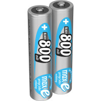 Ansmann 800 mAh - Micro / AAA / HR03 - AAA - Nickel-Metallhydrid (NiMH) - 1,2 V - 800 mAh - 10.5 x 44.5