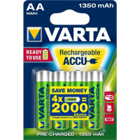 Varta Ready2Use HR06 1350 mAh - Wiederaufladbarer Akku -...