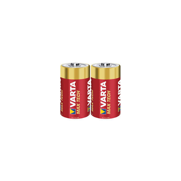 Varta MAX TECH 2x Alkaline D - Einwegbatterie - D - Alkali - 1,5 V - 2 Stück(e) - Gold - Rot