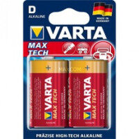 Varta MAX TECH 2x Alkaline D - Einwegbatterie - D -...