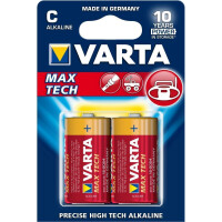 Varta MAX TECH 2x Alkaline C - Einwegbatterie - C - Alkali - 1,5 V - 2 Stück(e) - Gold - Rot