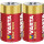 Varta MAX TECH 2x Alkaline C - Einwegbatterie - C - Alkali - 1,5 V - 2 Stück(e) - Gold - Rot