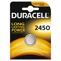 Duracell Knopfzelle CR 2450 - Batterie - CR2450