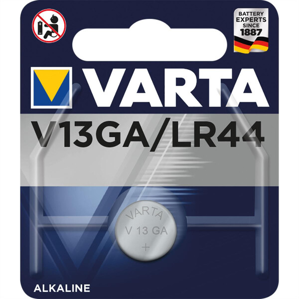 Varta V 13 GA - Einwegbatterie - Siler-Oxid (S) - 1,55 V - 1 Stück(e) - 125 mAh - Silber