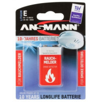 Ansmann 9V Lithium - Einwegbatterie - 9V - Lithium - 9 V...