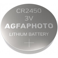 AgfaPhoto Knopfzelle CR 2450 Lithium 3 V 5 St. - Batterie...