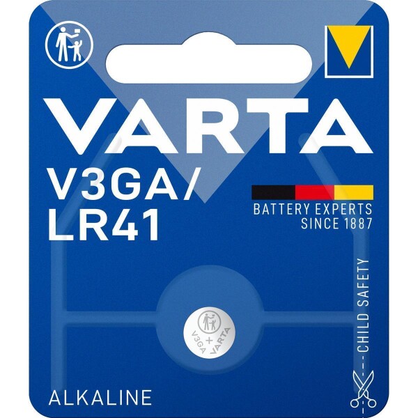 Varta 24261 101 401 - Einwegbatterie - LR41 - Alkali - 1,5 V - 1 Stück(e) - Edelstahl