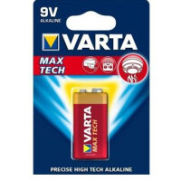 Varta Max Tech 9V - Einwegbatterie - 9V - Alkali - 9 V -...