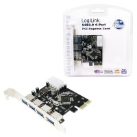 LogiLink PC0057A - PCIe - USB 3.2 Gen 1 (3.1 Gen 1) - PC...