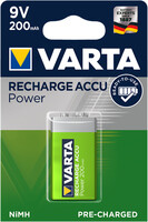 Varta Photo Accu POWER - Akku 9V-Block 200 mAh 9 V