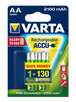 Varta Photo Accu Longlife 56706 - Akku Mignon (AA) 2.100 mAh 1,2 V