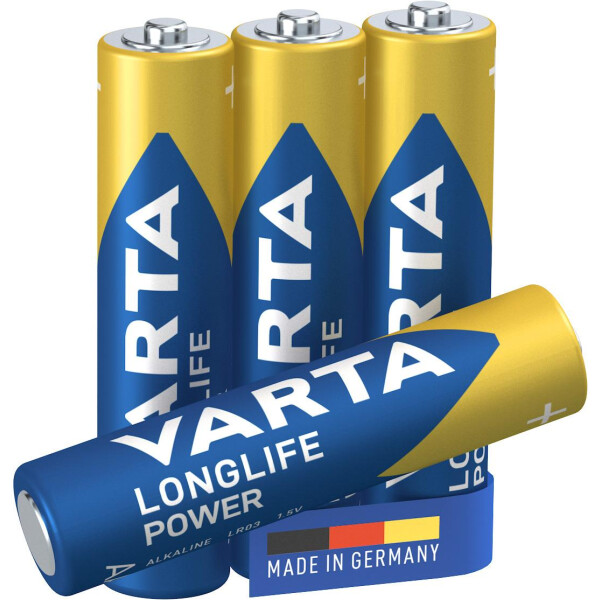 Varta High Energy AAA - Einwegbatterie - AAA - Alkali - 1,5 V - 4 Stück(e) - 44,5 mm