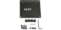 Ergotron 75 mm to 100 mm Conversion Plate Kit - Stahl - Schwarz