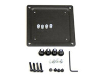 Ergotron 75 mm to 100 mm Conversion Plate Kit - Stahl - Schwarz