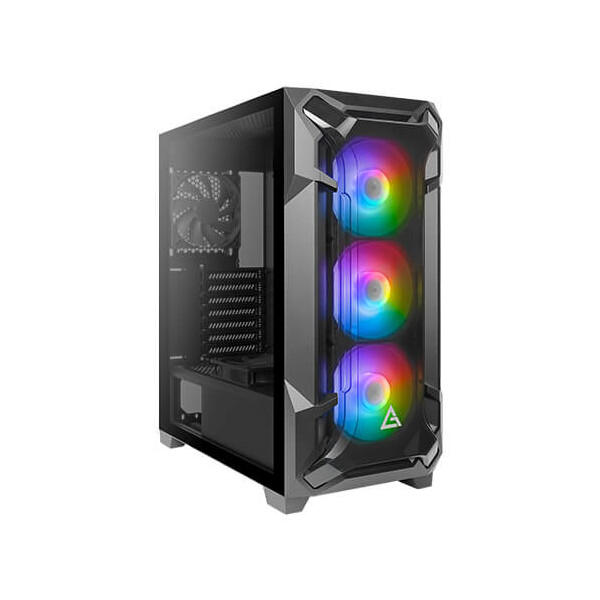 Antec Geh Antec Gamer Dark Fleet Df600 Flux Midi Tower schwarz retail - Midi/Minitower - ATX