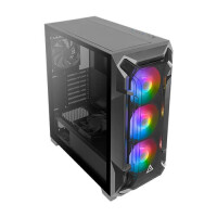 Antec Geh Antec Gamer Dark Fleet Df600 Flux Midi Tower schwarz retail - Midi/Minitower - ATX