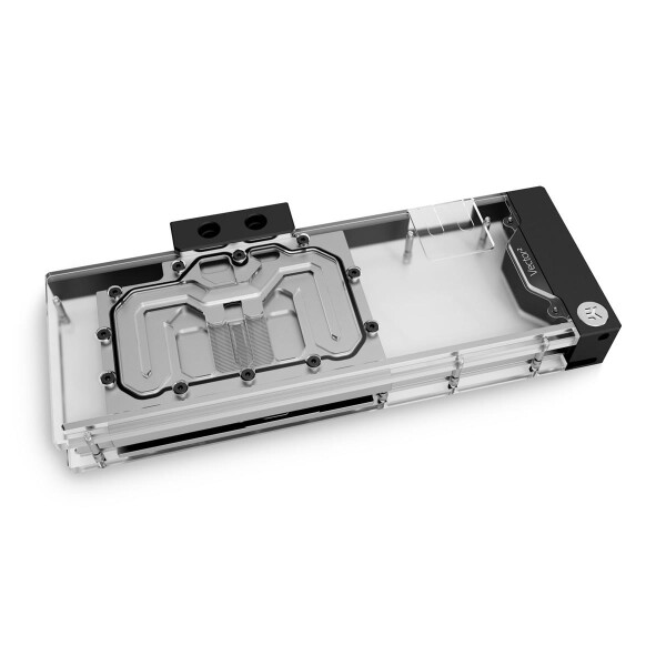 EK Water Blocks 3831109892206 - Wasserblock - Nickel - Plexiglas - Schwarz - Transparent - 41 mm - 302,5 mm - 134 mm