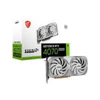 MSI GeForce RTX 4070 SUPER 12G VENTUS 2X WHITE OC