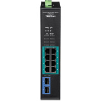 TRENDnet TI-PGM102 - Gigabit Ethernet (10/100/1000) - Vollduplex - Power over Ethernet (PoE) - Wandmontage