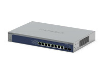 Netgear S3600 Series XS508TM - Switch - 2+/L3 Lite - Smart - 8 x 10/25 Gigabit E... - Switch - 360 Gbps