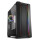 Sharkoon ELITE SHARK CA200M - Midi Tower - PC - Schwarz - ATX - CEB - EATX - EEB - micro ATX - Mini-ITX - Blau - Grün - Rot - 16,5 cm