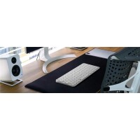 KeySonic KSK-5020BT-S DE Wireless Mini Aluminium sil/w -...