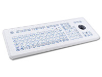 GETT TKS-105c-TB38-KGEH - Tastatur - mit Trackball