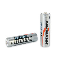 Ansmann Mignon AA/FR6 - Einwegbatterie - Alkali - 1,5 V - 2 Stück(e) - Silber - AA/FR6