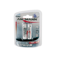 Ansmann Mignon AA/FR6 - Einwegbatterie - Alkali - 1,5 V - 2 Stück(e) - Silber - AA/FR6