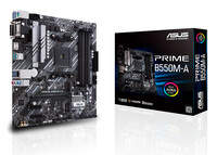 ASUS PRIME B550M-A - AMD - Sockel AM4 - AMD Ryzen 3000 Series - DDR4-SDRAM - 128 GB - DIMM