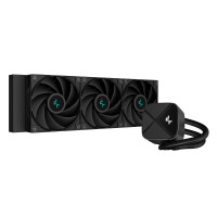 Deepcool LS720S Zero Dark 360mm all black Water Cooler 3x...