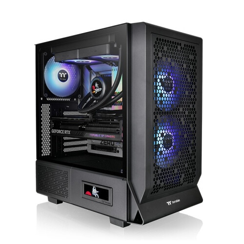 Thermaltake Ceres 330 TG ARGB Black - Midi/Minitower - ATX