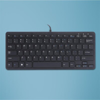 R-Go Compact R-Go Tastatur - QWERTY (US) - schwarz -...