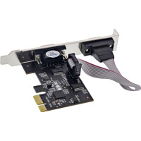 Longshine Controller PCIe 2x Seriell RS232 - Modem -...