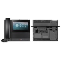 Poly CCX 700 Business-Medientelefon mit Open SIP und PoE-fähig - IP-Telefon - Schwarz - Kabelgebundenes Mobilteil - 24 Zeilen - LCD - 17,8 cm (7")