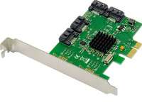 Dawicontrol DC-614E RAID BLISTER - SATA - Serial ATA II - Serial ATA III - PCI Express - 6 Gbit/s