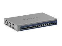 Netgear S3600 Series Xs516Tm Switch 2+/L3 Lite Smart 16 x 10/25 Gigabit Ethernet+ 2 10 Gb - Switch - 1 Gbps
