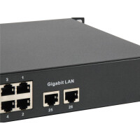 LevelOne FGP-2601W150 - Unmanaged - Gigabit Ethernet (10/100/1000) - Vollduplex - Power over Ethernet (PoE) - Rack-Einbau