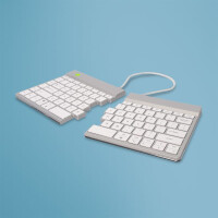 R-Go Tastatur Split Break DE-Layout Bluetooth weiß...