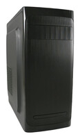 LC-Power 7034B - Midi Tower - PC - Schwarz - ATX - micro ATX - Mini-ATX - Metall - 14,5 cm